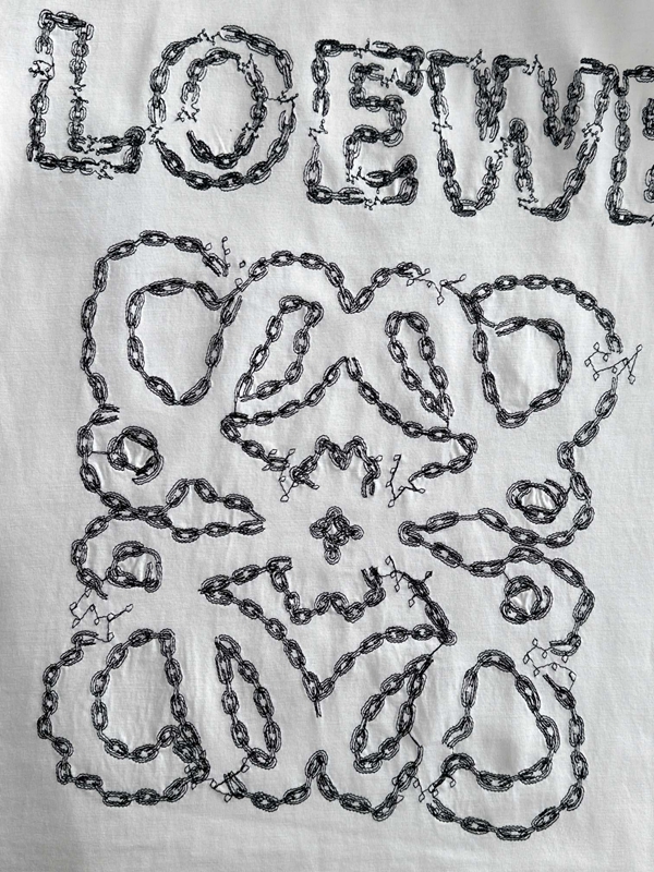 ブランドTシャツ細部ディテール